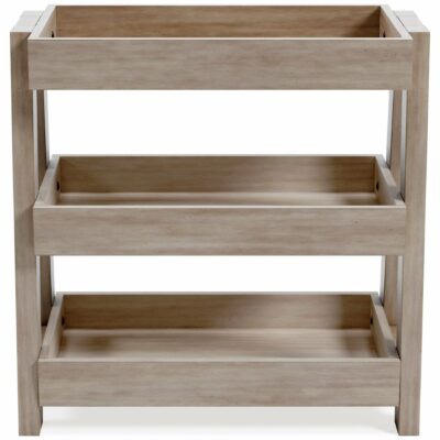 Signature Design by Ashley | Living Room Shelf Accent Table with Tray Shelves