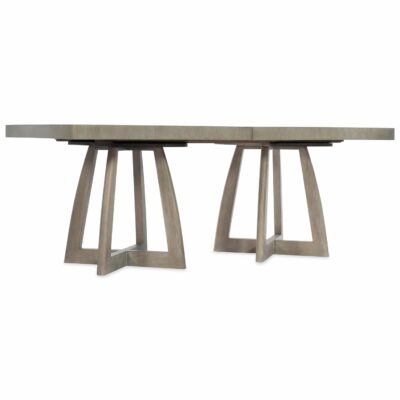 Hooker Furniture | Dining Room Transitional 78″ Rectangular Dining Table with 2  Extension Leaves