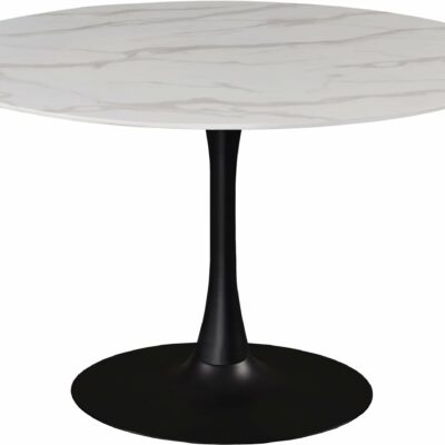 Meridian Furniture | Dining Room Tulip Matte Black Dining Table