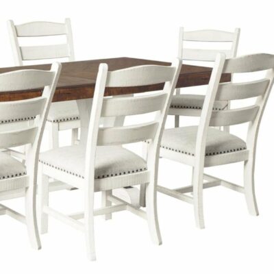 Signature Design by Ashley | Dining Room Dining Table and 8 Chairs with Server