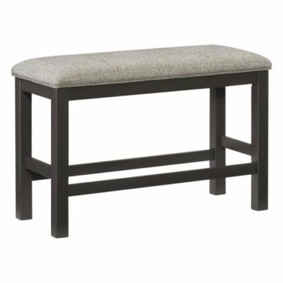 Homelegance | Dining Room Industrial Counter Height Bench with Upholstered Seat