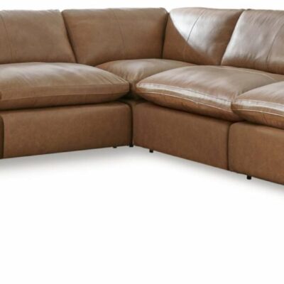 Signature Design by Ashley | Living Room Leather Match 7-Piece Sectional