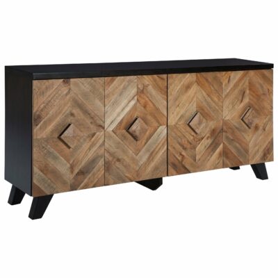 Signature Design by Ashley | Dining Room Contemporary 4-Door Accent Cabinet