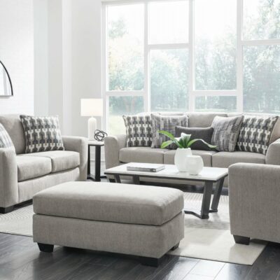 Signature Design by Ashley | Living Room Sofa, Loveseat, Oversized Chair And Ottoman