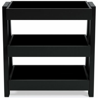 Signature Design by Ashley | Living Room Shelf Accent Table with Tray Shelves