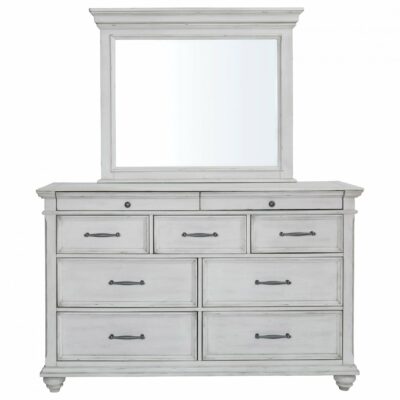 Benchcraft | Bedroom Cottage 9-Drawer Dresser and Mirror Set