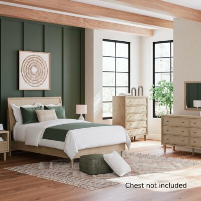 Signature Design by Ashley | Bedroom Queen Panel Bed, Dresser, Mirror And Nightstand