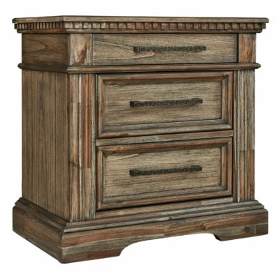 Signature Design by Ashley | Bedroom Traditional Nightstand with Outlets and USB Charging