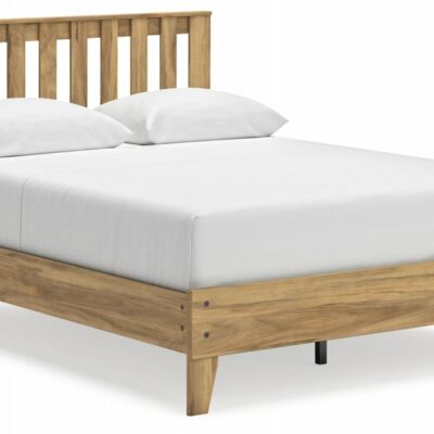 Signature Design by Ashley | Bedroom Queen Platform Panel Bed