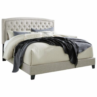 Signature Design by Ashley | Bedroom Queen Upholstered Bed with Button-Tufted Headboard