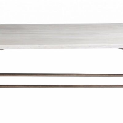 Universal | Living Room Contemporary Oslo Cocktail Table with White Stone Top