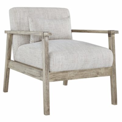 Signature Design by Ashley | Living Room Solid Wood Frame Accent Chair