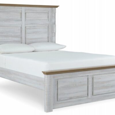 Signature Design by Ashley | Bedroom Farmhouse Queen Panel Bed