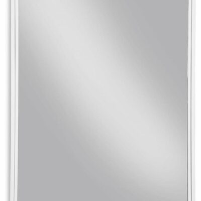 Signature Design by Ashley | Accents & Decor Contemporary Accent Mirror with White Trim