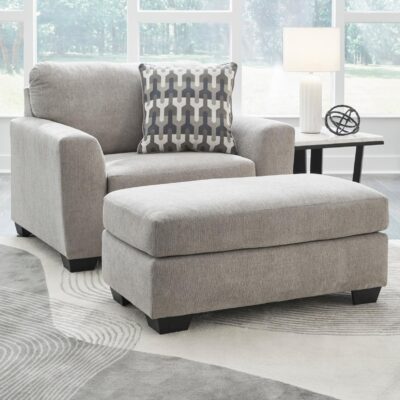 Signature Design by Ashley | Living Room Oversized Chair And Ottoman