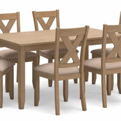 Signature Design by Ashley | Dining Room Farmhouse 7-Piece Dining Set