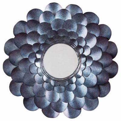 Signature Design by Ashley | Accents & Decor Deunoro Blue Accent Mirror