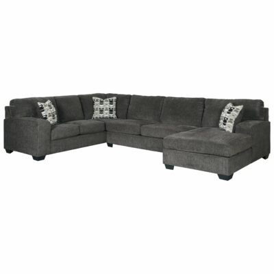 Signature Design by Ashley | Living Room Contemporary 3-Piece Sectional with Chaise