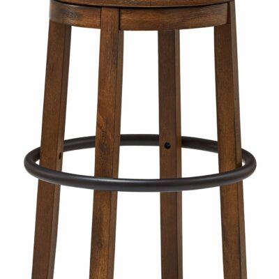 Signature Design by Ashley | Dining Room Backless Swivel Bar Height Stool