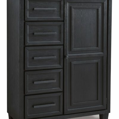 Signature Design by Ashley | Bedroom Contemporary 5-Drawer Door Chest