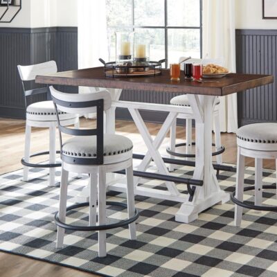 Signature Design by Ashley | Dining Room Counter Height Dining Table and 2 Barstools