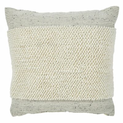 Signature Design by Ashley | Living Room Rowcher Gray/White Pillow