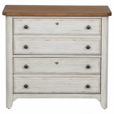 Liberty Furniture | Home Office Farmhouse Lateral File with Locking Drawers