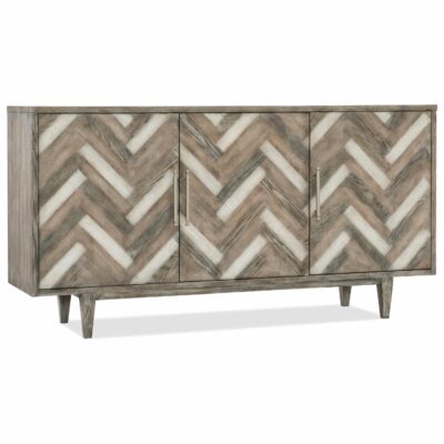 Hooker Furniture | Dining Room Transitional Three Door Sideboard with Adjustable Shelves