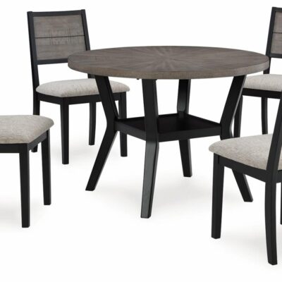 Signature Design by Ashley | Dining Room Dining Table And 4 Chairs (Set Of 5)