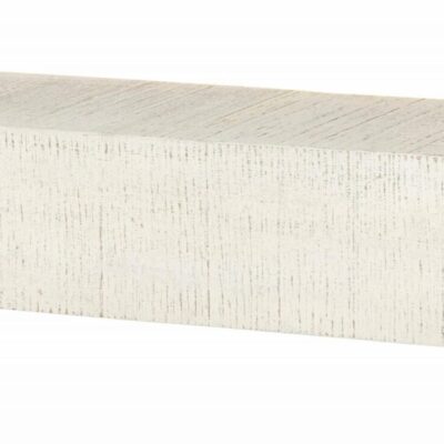 Signature Design by Ashley | Accents & Decor Rustic Wood Wall Shelf in Antique White