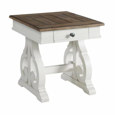 Intercon | Living Room Cottage End Table with Storage