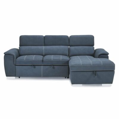 Homelegance | Living Room Contemporary 2-Piece Sectional Sofa with Pull-Out Bed