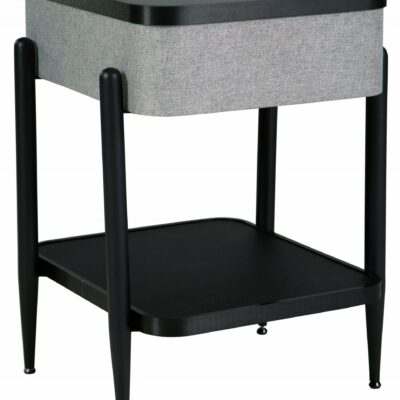 Signature Design by Ashley | Living Room Accent Table with Built-in Speaker and Wireless Charging