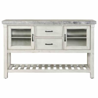 Steve Silver | Dining Room Modern Farmhouse Marble Top Server