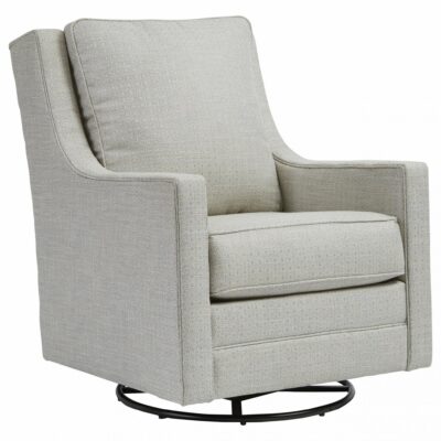 Signature Design by Ashley | Living Room Swivel Glider Accent Chair with Reversible Seat and Back Cushions