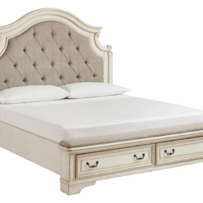 Signature Design by Ashley | Bedroom Queen Upholstered Storage Bed