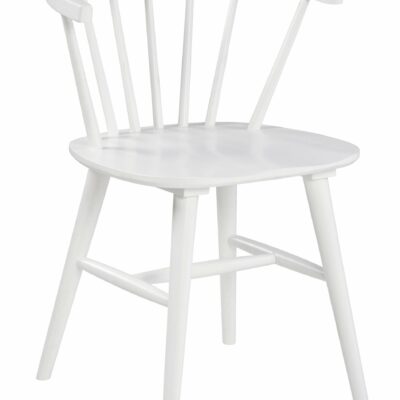 Signature Design by Ashley | Dining Room Solid Wood White Dining Chair