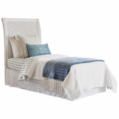 Tommy Bahama Home | Kids Twin Siesta Key Woven Headboard with Rattan & Banana Leaf