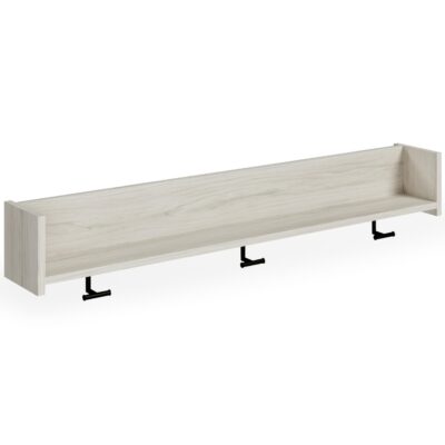 Signature Design by Ashley | Living Room Wall Mounted Coat Rack with Shelf