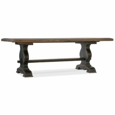 Hooker Furniture | Dining Room Bandera 86in Table Trestle Table with 2-18in Leaves