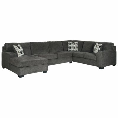 Signature Design by Ashley | Living Room Contemporary 3-Piece Sectional with Chaise