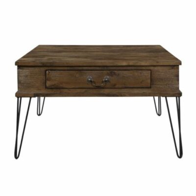 Homelegance | Living Room Rustic Square Cocktail Table