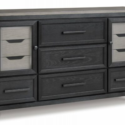 Signature Design by Ashley | Bedroom Contemporary Eleven Drawer Two-Tone Dresser