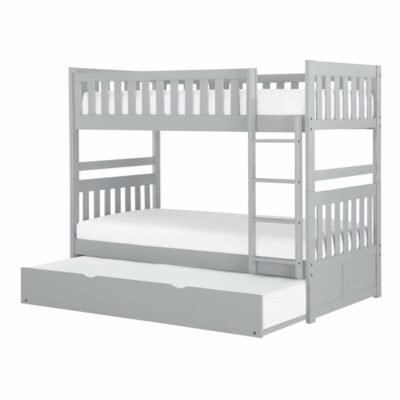 Homelegance | Kids Transitional Twin/Twin Bunk Bed with Twin Trundle