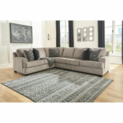 Signature Design by Ashley | Living Room 3-Piece Sectional with Track Arms