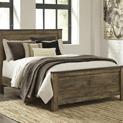 Signature Design by Ashley | Bedroom Rustic Look Queen Panel Bed