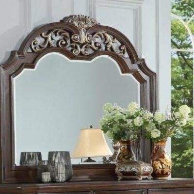 New Classic | Accents & Decor Carved Dresser Mirror