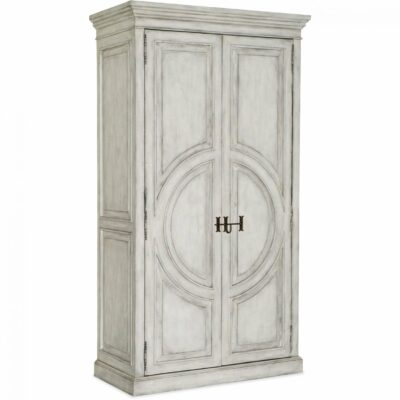 Hooker Furniture | Bedroom Traditional 2-Door Wardrobe with Clothes Rod