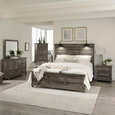 Liberty Furniture | Bedroom Modern Farmhouse 5-Piece Queen Bedroom Set