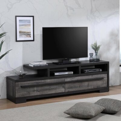 Crown Mark | Living Room Contemporary 2-Door TV Cabinet